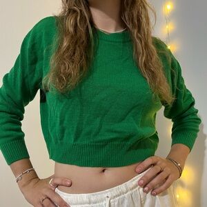 Green Knit Longsleeve